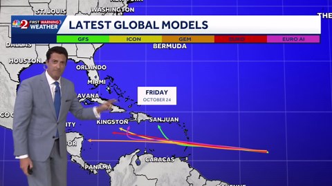 NHC tracking tropical wave headed toward Caribbean