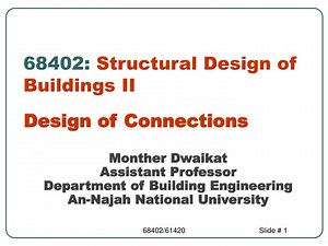 68402: Structural Design of Buildings II - SlideServe