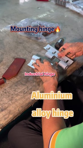 Customized Aluminum Alloy Hinge for Industrial Equipment | Factory Process