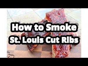 How to Smoke St Louis Cut Ribs | Yoder YS 640