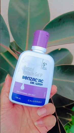 Simple but effective cleanser for acne prone skin | Benzac AC Gel Wash #shorts #viral #trending