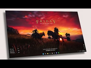 an epic elden ring theme for window