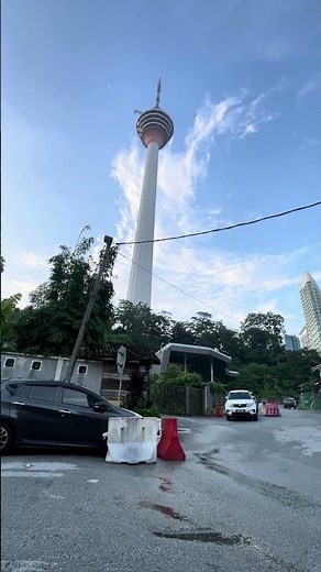 🇲🇾 Kids Playing Under Kuala Lumpur Tower 🌆✨