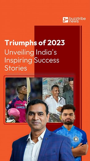 In 2023, amidst challenges, India witnesses inspiring success stories...