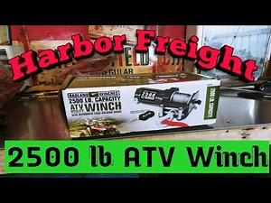Harbor Freight Badlands 2500 lb winch review