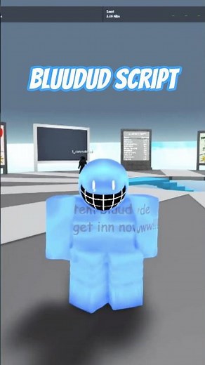 I became Bluudud in Natural Disaster Survival - ROBLOX EXPLOITING
