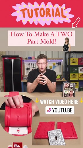 Two part mold just got easier! Jordan is able to walk you through his updated method for successfully making a 2 part mold. #Alumilite #epoxyresin #epoxyart #resinart #diyepoxyart #resinpour #Alumination#formakersbymakers #epoxypeojects #diy | Alumilite Corporation