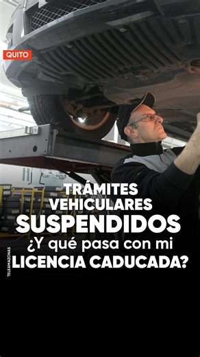 La AMT suspendió 15 trámites vehiculares en Quito tras el operativo Jaque. Mientras se habilita la plataforma, no habrá sanciones para licencias caducadas ni multas por calendarización. Entérate del listado completo en el video. Vía: @melissaherreraa.s @teleamazonasnoticias | Teleamazonas
