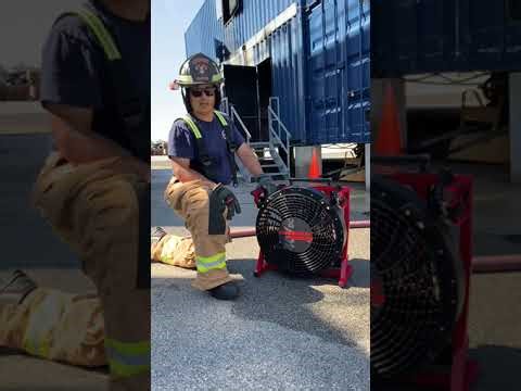 Powerful. Portable. Proven. RAMFAN EX50Li 40V Battery PPV Fan