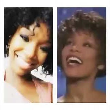 Brandy vs Whitney Houston - Guide oh Thou Great Jehovah