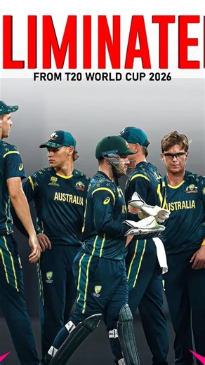 Zimbabwe qualified for the super 8 in #T20WorldCup2026. Australia eliminated from T20WC2026 #shorts