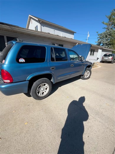 2003 dodge Durango 4.7 cold morning start up #dodgedurango