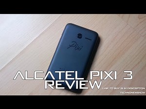 Alcatel OneTouch Pixi 3 (3.5") Review | Cheapest SmartPhone Ever £30 [GIVEAWAY]