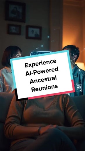 Imagine meeting your ancestors in your living room! Explore how AI brings history home with virtual ancestral reunions. #AI #FamilyHistory #Innovation #TechTrends #VirtualReality future technologies and their applications let me know in the comments What do you think about it