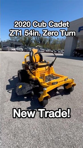 2020 Used Cub Cadet ZT1 54’ Zero Turn #knoxville #knoxpowersports #cubcadet #lawnmower #lawncare