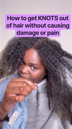 EASIEST way to get tangled out of hair with MINIMUM breakage: Retain your length! # #hairtricks