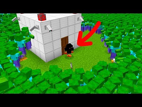 ATHOS PRESO POR UM MILHÃO DE ZUMBIS NO MINECRAFT