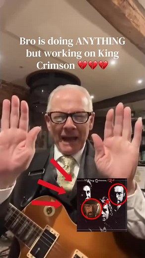 Robert Fripp Fires Adrian Belew from King Crimson? Meme Explored