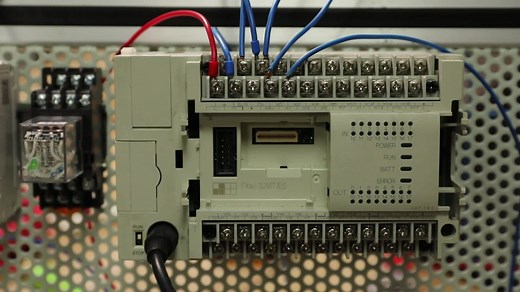 6三菱plc视频教程全集之FX3U基本单元输出接线