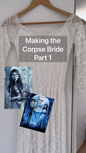 Part 1 -Corpse Bride cosplay #cosplay #cosplayer #costume #disney #spookyseason #corpsebride