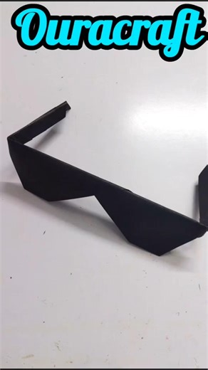 DIY Black Goggles at Home 😎 | Easy Paper Craft