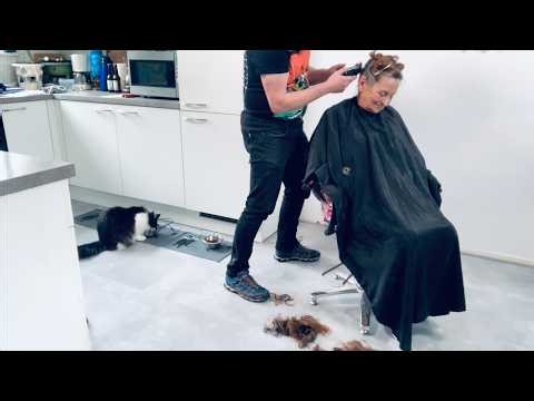 A shaved undercut haircut for a lady!
