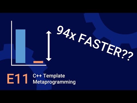 Using Lazy Instantiation for a MASSIVE compilation speedup - Template Metaprogramming in C++ - E11