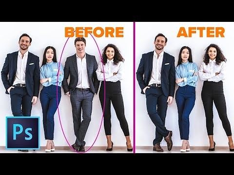 How to remove ANYTHING from a photo in Photoshop. 3 WAYS!