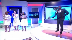 14K views · 616 reactions |  핊핡할핣핥@ퟙퟘ  Sechaba Pali wrapped up the show with his classic hit song!  SABC Sport  SABC+  sabcsport.com #SportAt10 | SABC Sport | Facebook