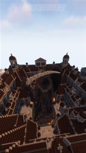 Building A MASSIVE Nether Arena in Minecraft