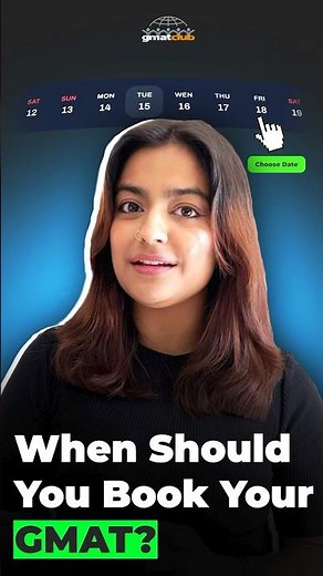 When Should You Book Your GMAT? 👀