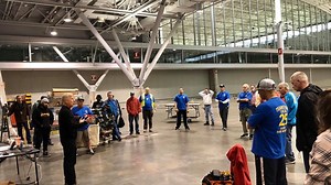 Boston Convention Center Field Hospital Construction Nearly Complete