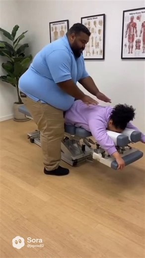 Quantum Code on Instagram: "Chiropractor visit gone horribly wrong. #comedy #funny #entertainment #humor #jokes #laugh"