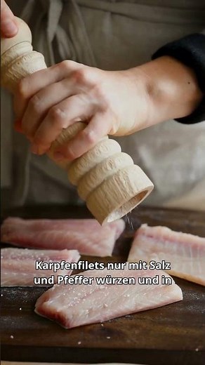 VSB Rezept: Gebackener Karpfen mit buntem Kartoffelsalat #protein