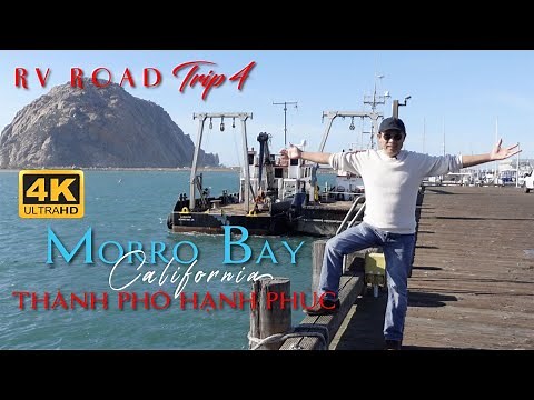 VAN SON 😊 The Happiest City in America | Morro Bay, CA - RV Road Trip 4