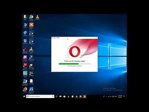how to install opera mini for win 10