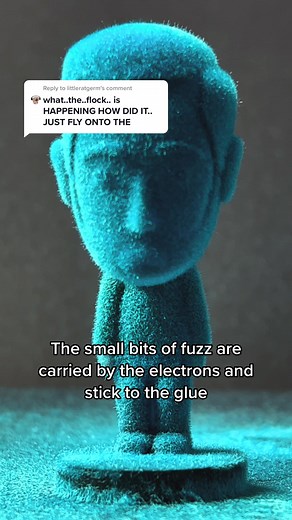 Creative Art Process with Metal Grates and Flocking Fiber