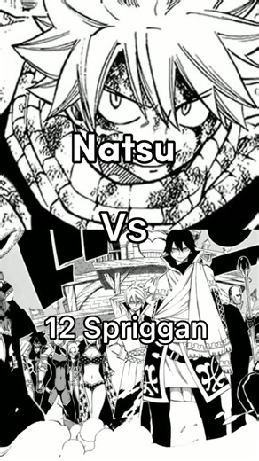 Natsu Vs 12 Spriggan #natsu #dragneel #12spriggan #debat #anime #fairytail #dontletthisflop #zyxcba