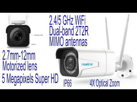 Reolink RLC 511W 5MP Dual-Band WiFi Security Camera