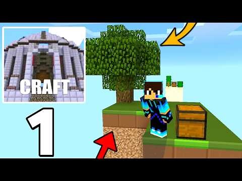 New Skyblock Survival Walkthrough Gameplay In 2025 | New Minicraft Skyblock Survival Series Part 1