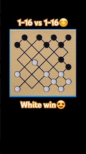 356. Dama Game!!! 1-16 vs 1-16 Nice Game white win😍😍😍