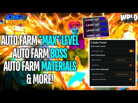 King Legacy Script | AUTO FARM MAX LEVEL, AUTO FARM BOSS, AUTO FARM MATERIALS ( 2026 VER )