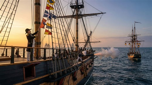 Flags, guns, and lanterns: Naval communication before technology