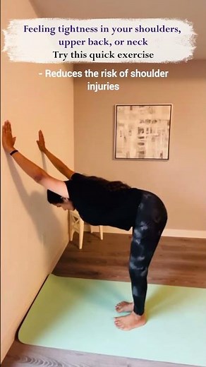 Wall Stretch Exercise for Posture, Flexibility & Stress Relief | Astrovafit