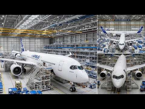 How Airbus Builds Planes | A320, A350 & A380 Manufacturing Overview