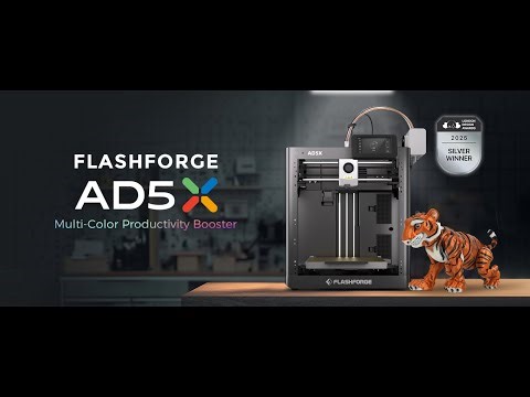 FLASHFORGE AD5X Multi Color 3D Printer