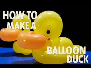 Rubber Duck - Easy Balloon Animals