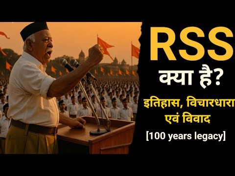 Rashtriya Swayamsevak Sangh (RSS) Explained in Hindi | RSS History, Ideology & Controversy |
