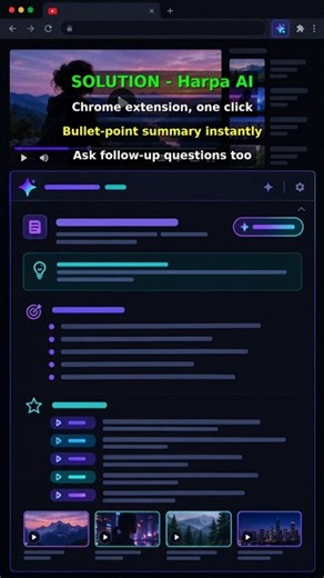 AI Summarizes Any YouTube Video in Seconds