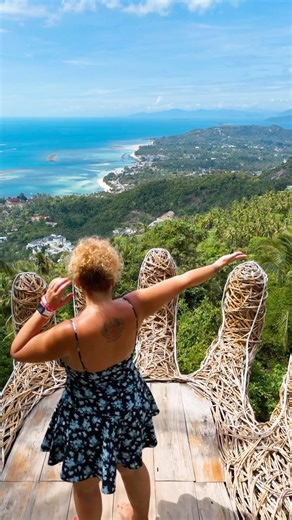 Breathtaking view of Koh Samui Overlap Stone 2 #samui #thebestsamui #travelgoals #thailand